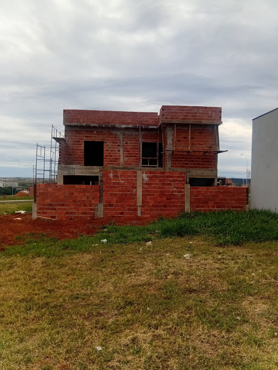 Obra em andamento